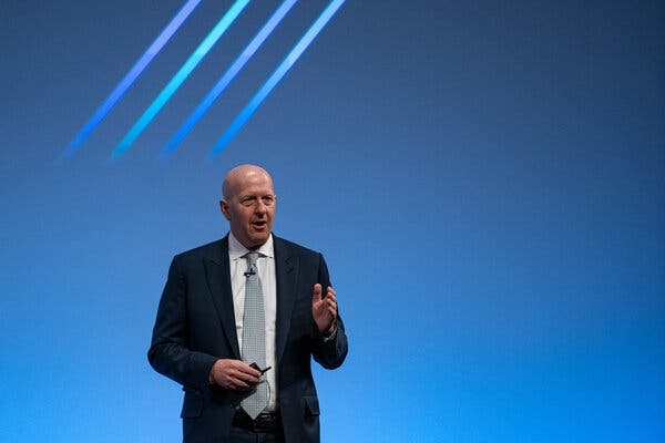 Chief Executive Officer of Goldman Sachs David Solomon in 2019.